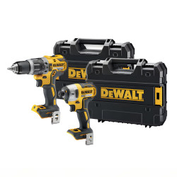 Berbequim DCD796 + Aparafusadora Impacto DCF887 Dewalt DCK266NT