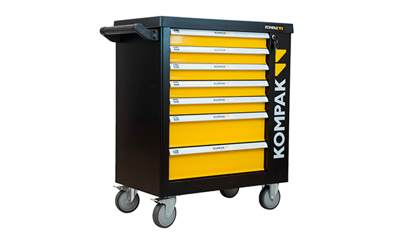 Carro Ferramentas 7 Gavetas Com 252Pcs Kompak LZ01