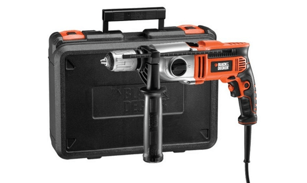 Berbequim com Percussão 850W Black & Decker KR8542K-QS