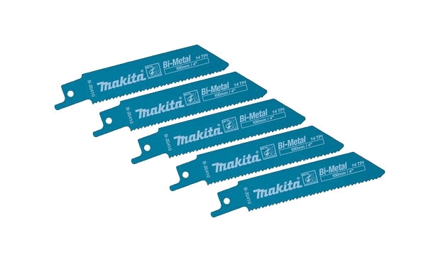 Lâminas p/ Serra Sabre 100mm 14TPI 5UN Makita B-20410