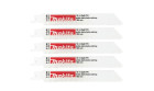 Lâminas p/ Serra Sabre BIM 150mm 5UN Makita P-47189