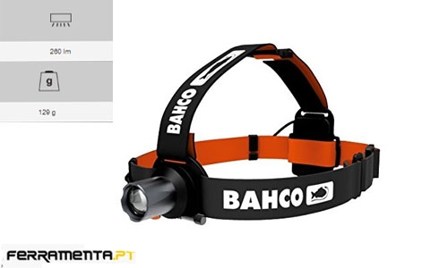 Lanterna de cabeça 260lm Bahco BFRL11