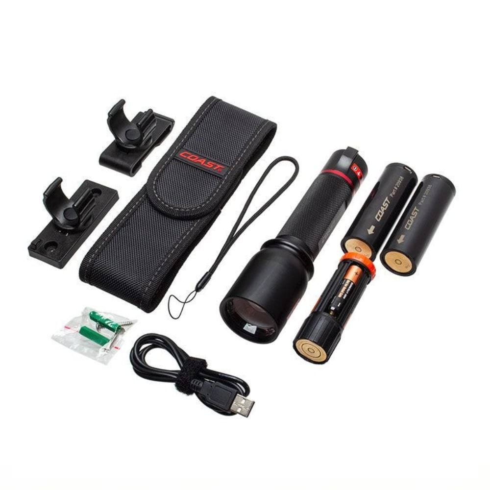 Lanterna Recarregável 1000 L.UM 21617 HP10R-GB Coast 800033