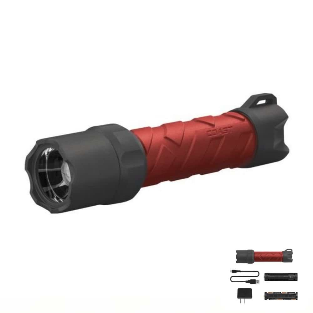 Lanterna 710 Lúmens - IPX Coast CPOLYSTEEL600R-CP 