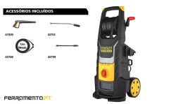 Lavadora de Alta Pressão 3000W 150 Bar Stanley SXFPW30E