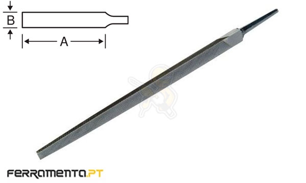 Lima Quadrada 6" Murça S/Cabo Bahco 1-160-06-3-0