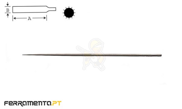 Lima Redonda 1/2 Murça 160x3,0mm Bahco 2-307-16-1-0