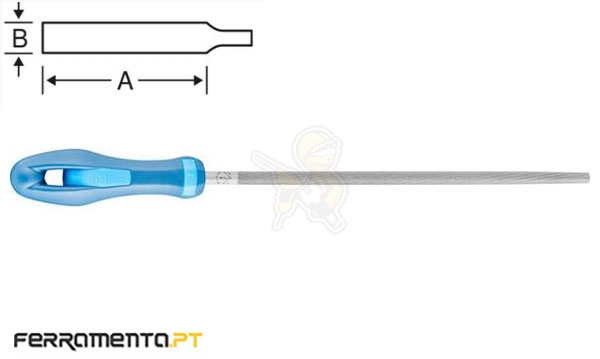 Lima Redonda 8" Murça Pferd PF 1162 200 H2