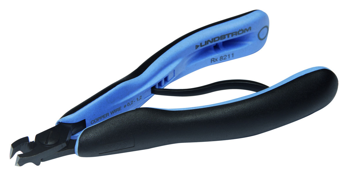 Alicate de corte oblíquo 20° Lindström RX 8211