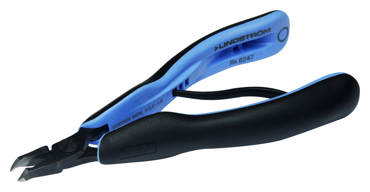Alicate de corte oblíquo 45° Lindström RX 8247