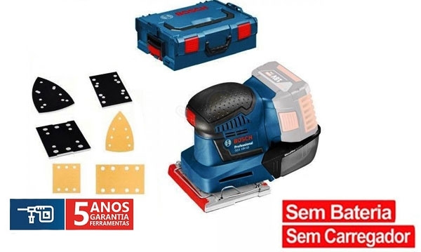 ‌Lixadeira vibratória sem fio GSS 18V-10 Professional