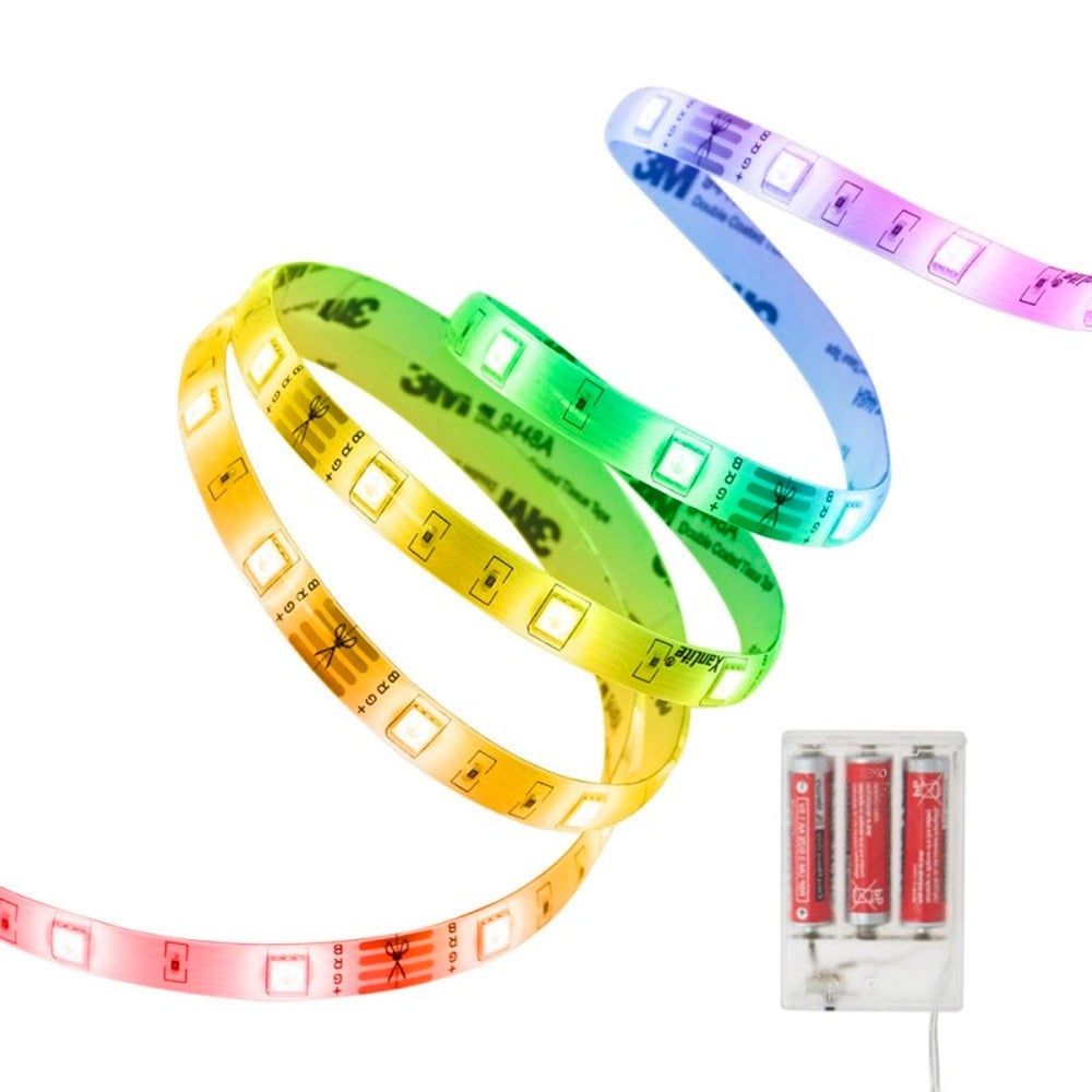 Fita LED RVB 10M Recarregável Xanlite LSBK5RVBUSB