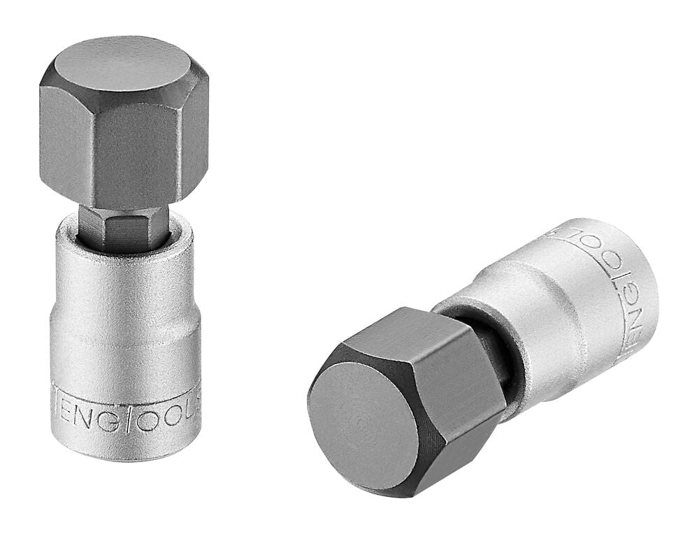 Chave de Caixa 1/4" com Ponta HEX 12mm Tengtools M141712-C