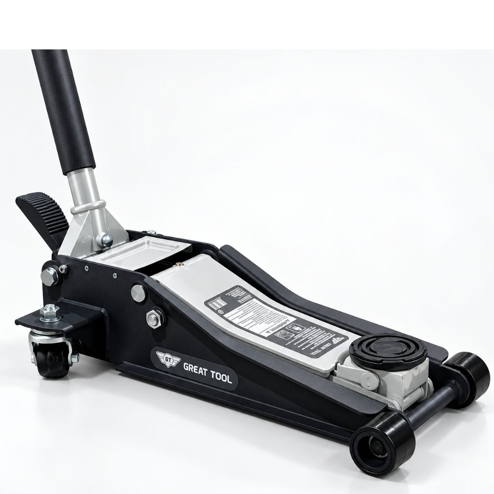 Macaco Hidr&aacute;ulico Baixo 3 Toneladas com Pedal Great Tool GTOAMA3TLOW