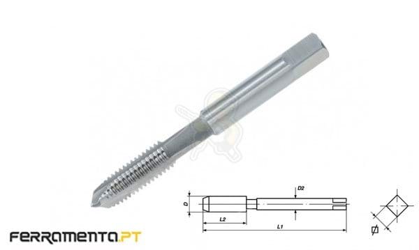 Macho Máquina Curto Forma B HSS-G M18 Volkel 80562