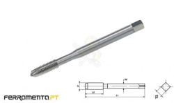 Macho Máquina Extra Longo Forma B HSSE M10 Volkel 32035