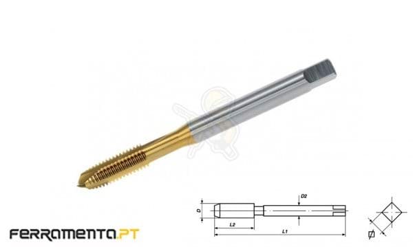 Macho Máquina Forma B HSSE TiN M10 Volkel 31546