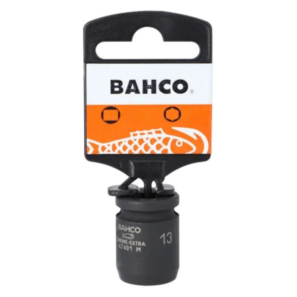 Chaves de caixa de impacto quadradas 1/2" 9mm - Bahco SBK7801M-9