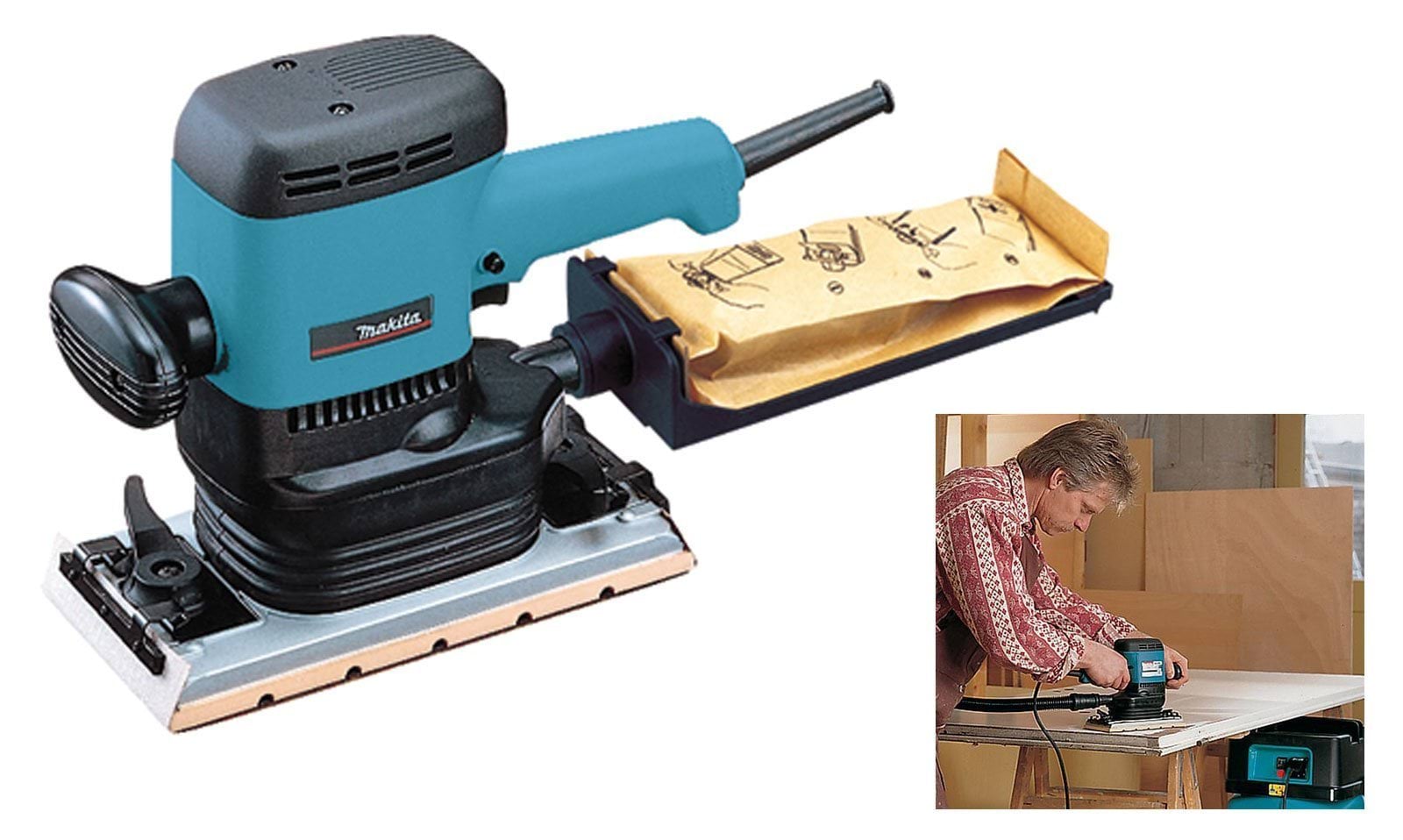 Lixadora Orbital Makita 9046