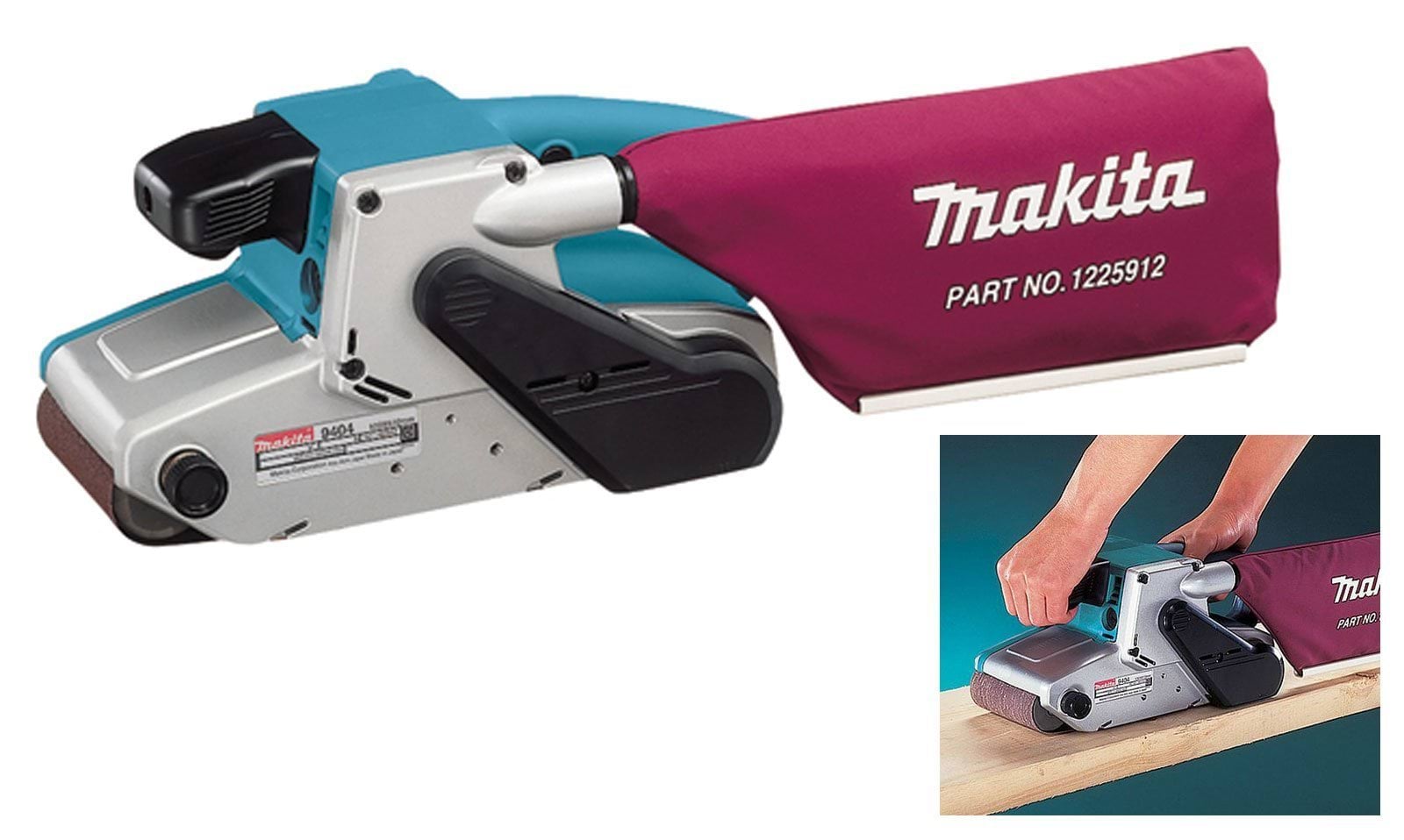 Lixadora de Rolos Makita 9404