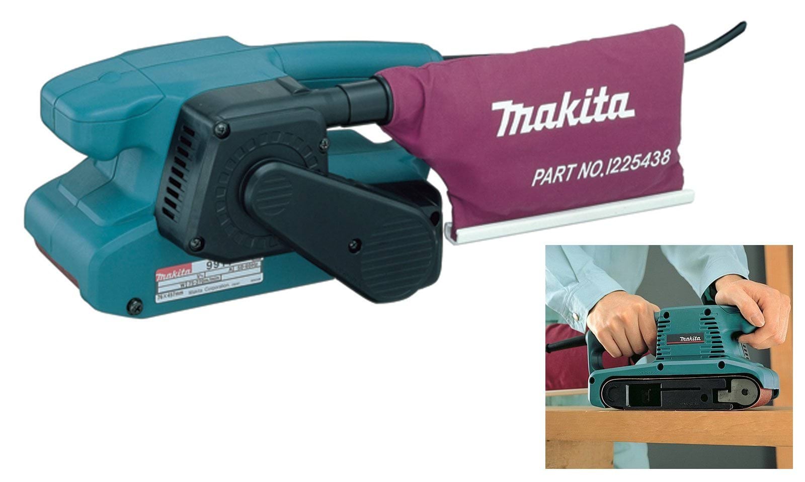 Lixadora de Rolos Makita 9910