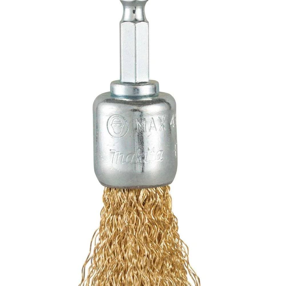 Catrabucha Ondulada de Arame Trançado 19mm Makita D-73710