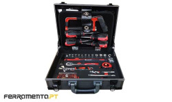 Mala de Alumínio com 91 Ferramentas MetalWorks BTK91A