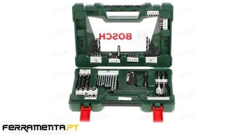 Mala V-line P/ Perfurar e Aparafusar 68un Bosch 2607017191