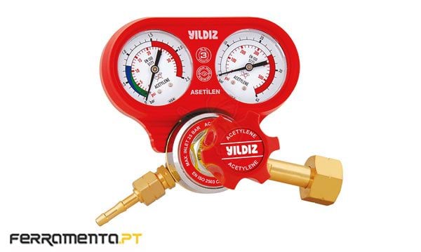 Manómetro Acetileno Yildiz 5411S