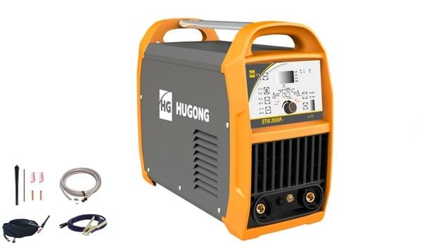 Máquina de Soldar DC HF TIG/MMA Hugong ETIG 200 DP III
