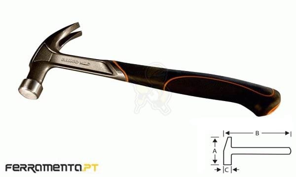 Martelo de Carpinteiro Bahco 529-16-XL