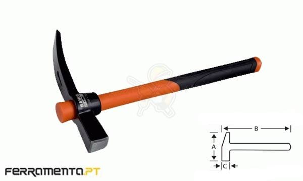 Martelo de Pedreiro Bahco 486F-700