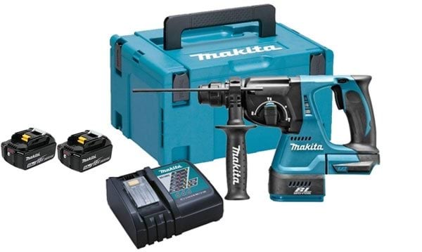 Martelo ligeiro 18V 5,0Ah BL Makita DHR242RTJ