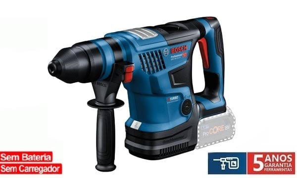 Martelo Perfurador BITURBO Bosch GBH 18V-34 CF Professional