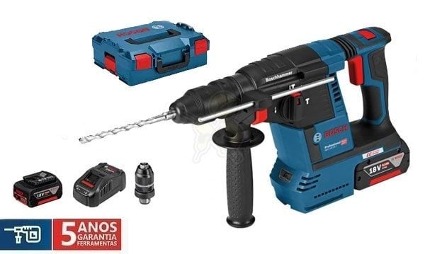 Martelo Perfurador Bosch GBH 18V-26 F Professional 0611910007