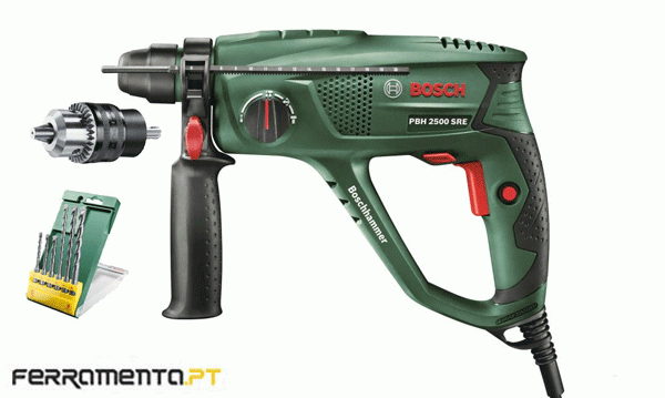 Martelo Perfurador SDS Plus PBH 2500 SRE Bosch 0603344402