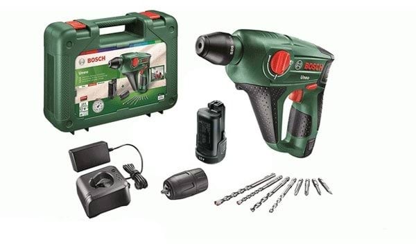 Martelo Perfurador Uneo 12V 2.5Ah Bosch 060398400E 
