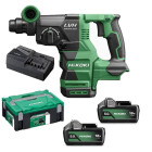 Martelo SDS-Plus 26mm 3.2J 18V Hikoki DH1826DAWPZ