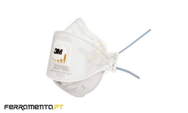 Máscara de partículas FFP2 dobrável plana 3M™ 9322+