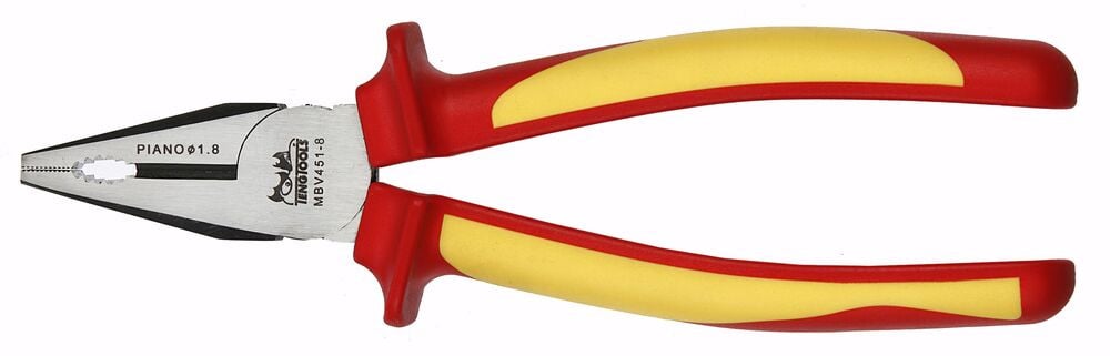 Alicate combinado com isolamento, 185 mm Tengtools MBV451-7