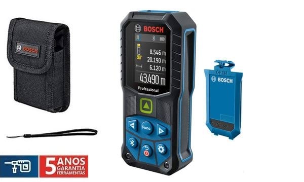Medidor de Distância Laser 3.7V Bosch GLM 50-27 CG Professional