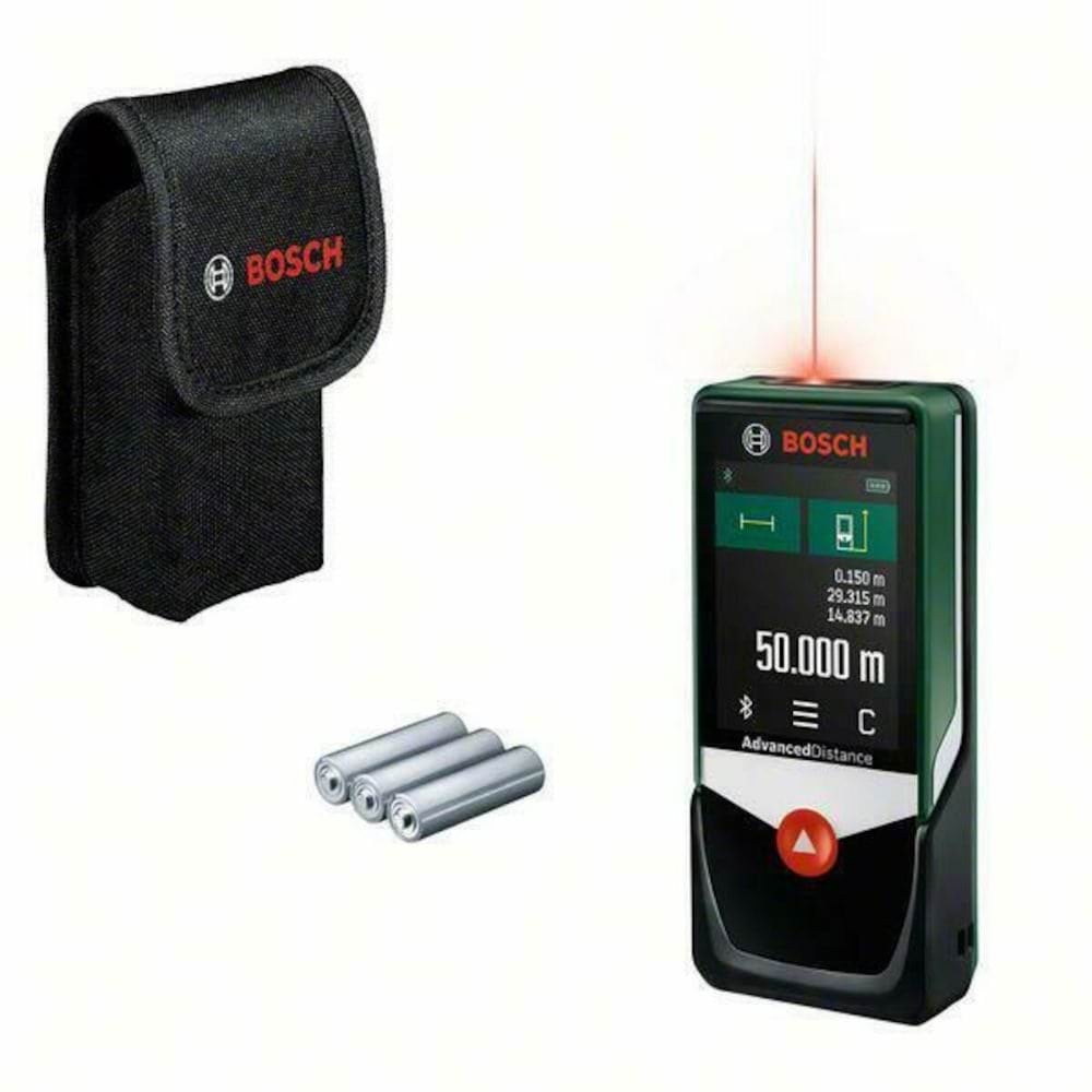 Medidor Laser Digital Advanced Distance 50C Bosch 0603672202