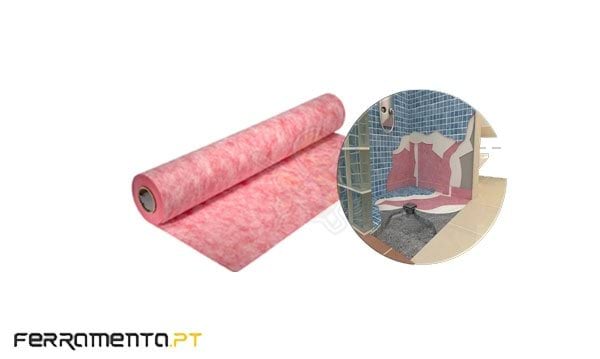 Membrana de Impermeabilização Revestível 1x15m 2RF RBE490