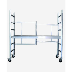 Mesa Andaime Rolante Alumínio Pro–Com Alçapão Irbal MC.B.KLAPSTEIGE