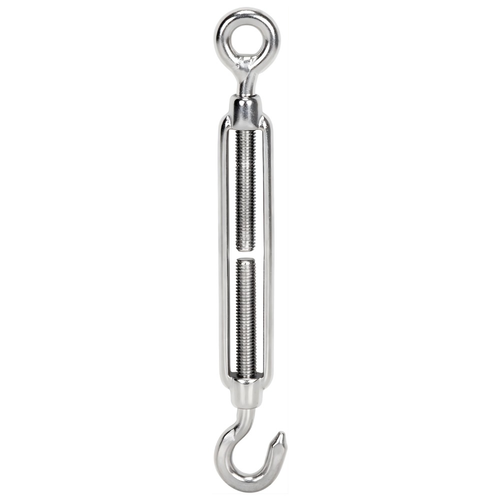 Esticador Olhal/Gancho Inox AISI 316 TBSS-EH-BL M6 90 mm Macfer 029.0062