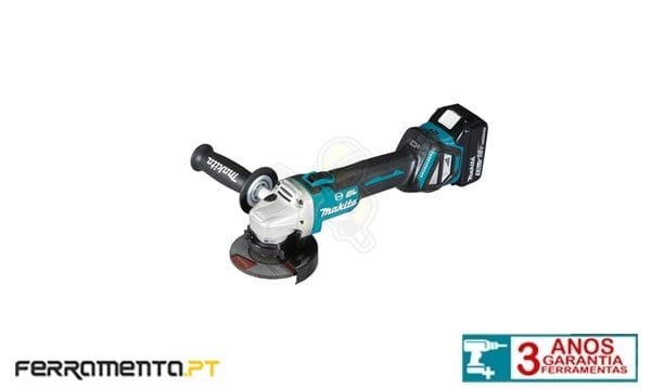Mini rebarbadora 115mm 18V 5,0Ah Makita DGA463RTJ