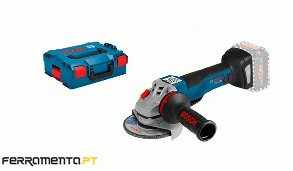 Mini-Rebarbadora Bosch GWS 18V-10 PC Professional