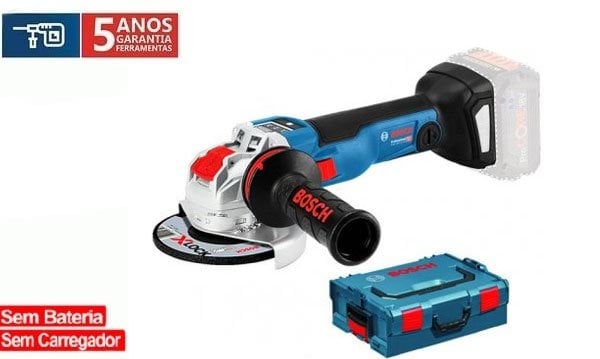 Mini-Rebarbadora X-LOCK 125mm GWX 18V-10 SC Bosch 06017B0400