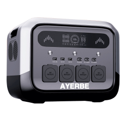 Estação Portátil de Energia AY-1024Wh / 1200W Ayerbe 5447010