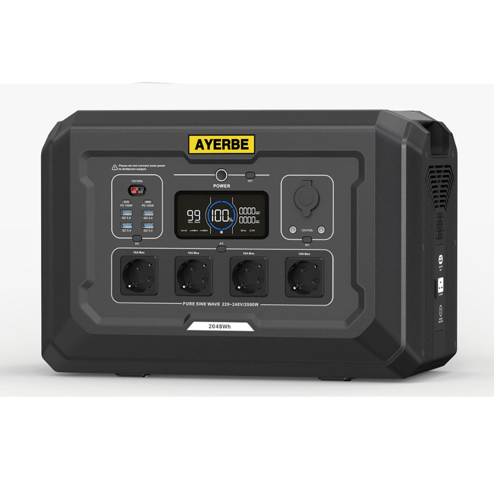 Estação Portátil de Energia AY-2048Wh / 2500W Ayerbe 5447030